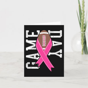 Tarjeta Día del Juego - Conciencia sobre el cáncer de mama