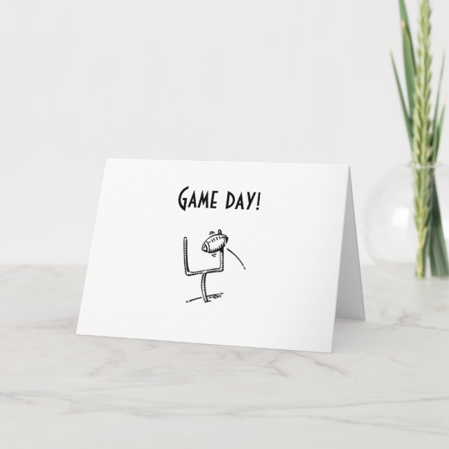 TARJETA DÍA DEL JUEGO - DESEOS BODAS (Anverso)