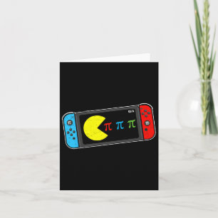 Tarjeta Día del juego Pi Gamer Profesor de matemáticas Niñ
