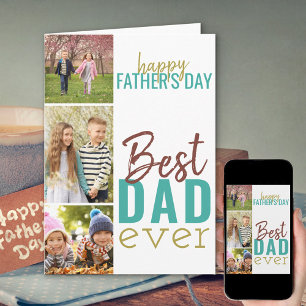 Tarjeta Día del mejor padre de la historia 3 foto