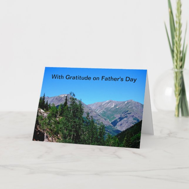 Tarjeta Día del padre (Anverso)