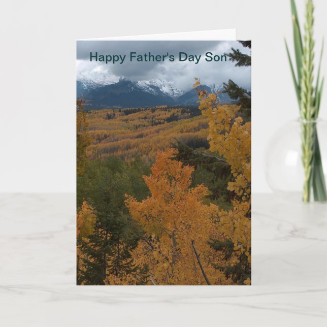 Tarjeta Día del Padre (Anverso)