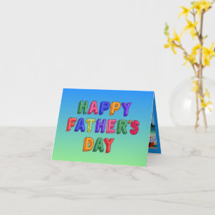 Tarjeta Día del Padre al Estilo Hawaiano