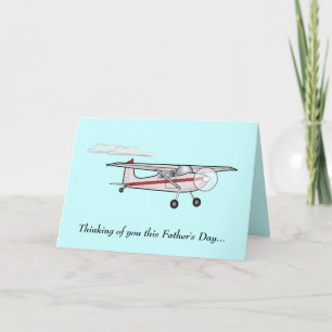 Tarjeta Día del Padre: Avión
