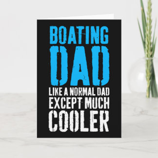 Tarjeta Día del Padre Barco de navegación