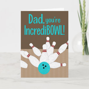 Tarjeta Día del Padre Bolos