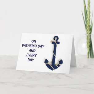 TARJETA DÍA DEL PADRE / CADA DÍA SOMOS EL ANCLADOR DE NUES