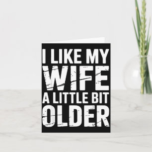 Tarjeta Día del Padre Chiste de humor Me gusta mi esposa u