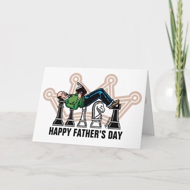 Tarjeta Día del Padre de Abuelo (Anverso)