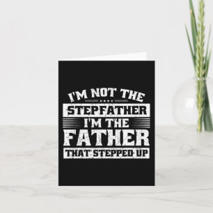 Tarjeta Día del Padre de los Hombres Soy el Padre que subi