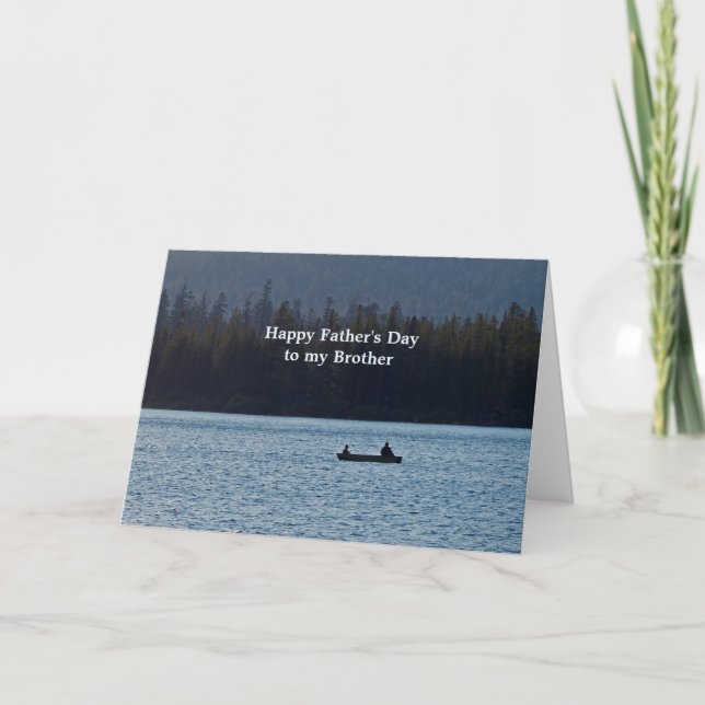 Tarjeta Día del Padre de los Padres Hermanos (Anverso)