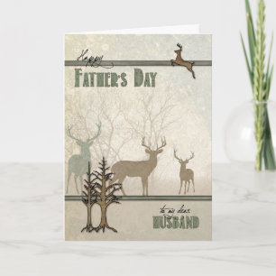 Tarjeta Día del Padre de Marido Amador por la Naturaleza