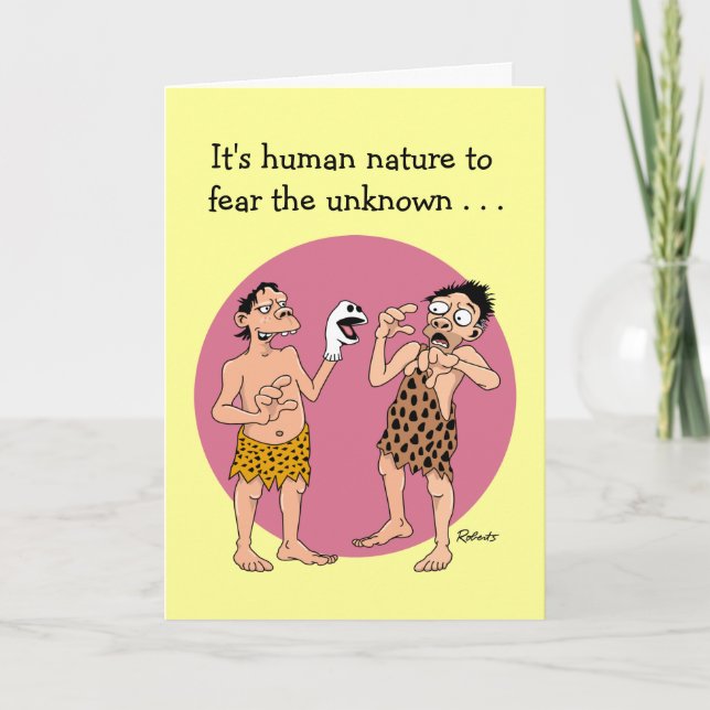 Tarjeta Día del padre de papá y el hijo (Anverso)