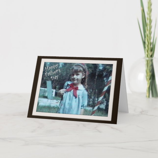 Tarjeta Día del Padre - De tu hija (Anverso)