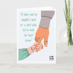 Tarjeta Día del Padre - de una hija