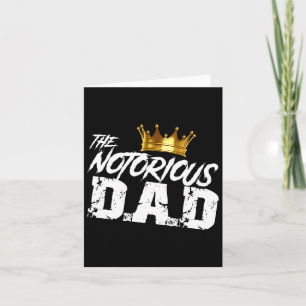 Tarjeta Día del padre del hip hop divertido en la escuela