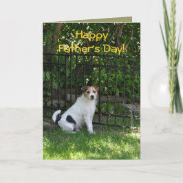 Tarjeta Día del Padre del Perro