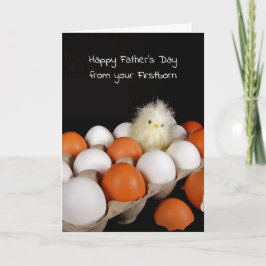 Tarjeta Día del Padre desde la primera chica