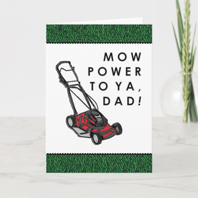 Tarjeta Día del Padre Divertido (Anverso)