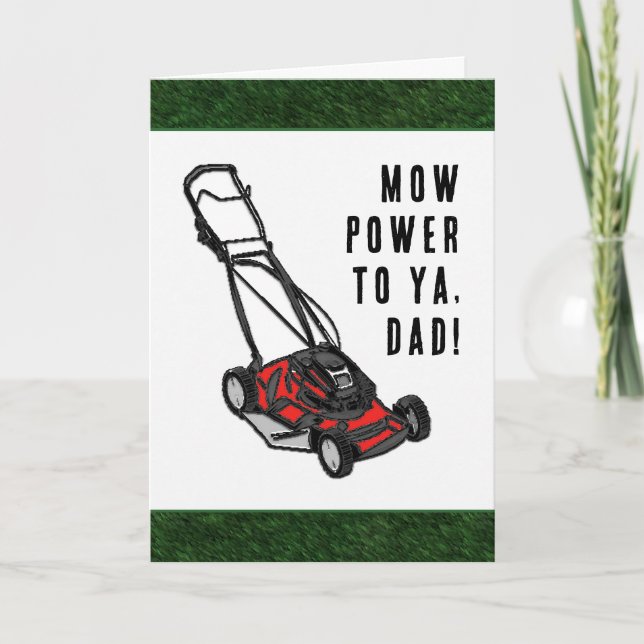 Tarjeta Día del Padre Divertido (Anverso)