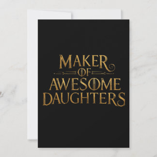 Tarjeta Día del Padre Divertido - Diseño de Regalo con Hum