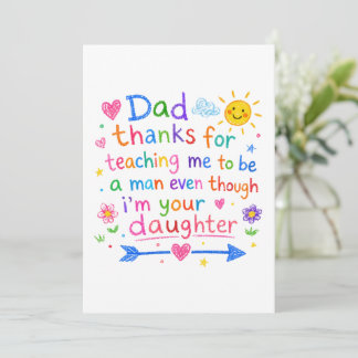 Tarjeta Día del Padre Divertido - Diseño de Regalo de Humo