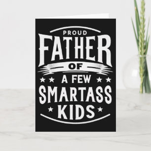 Tarjeta Día del Padre Divertido Padre Orgulloso De Unos Cu