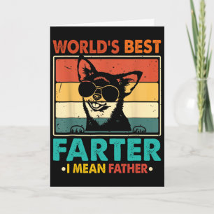 Tarjeta Día del Padre el Mejor Pedorro Quiero Decir Padre