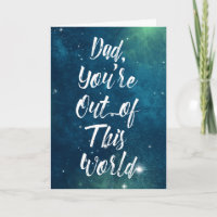 Día del Padre Espacio Celestial Fuera de este Mund