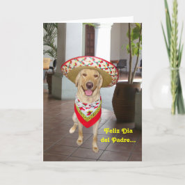 Tarjeta Día del Padre Español/Feliz Dia del Padre...