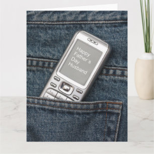 Tarjeta Día del Padre Feliz