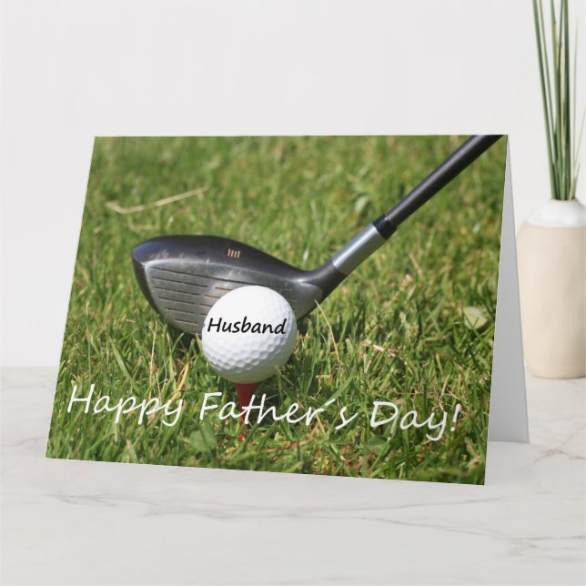 Tarjeta Día del Padre Feliz (Anverso)