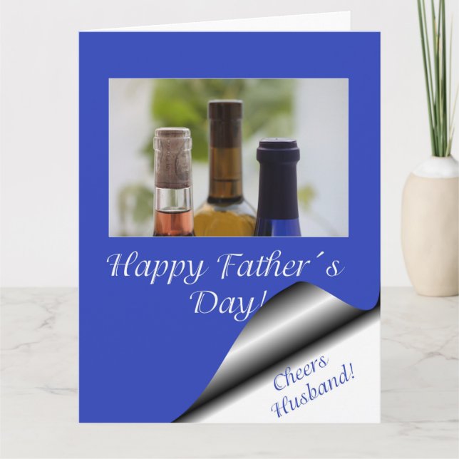 Tarjeta Día del Padre Feliz (Anverso)