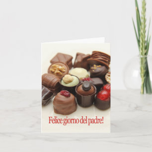 Tarjeta Día del Padre Feliz Italiano