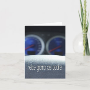 Tarjeta Día del Padre Feliz Italiano