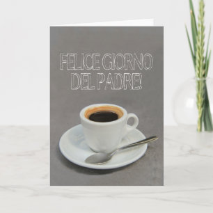 Tarjeta Día del Padre Feliz Italiano