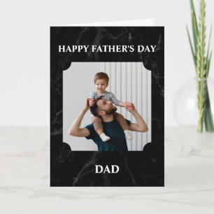 Tarjeta Día del Padre Feliz Papá Foto Personalizada