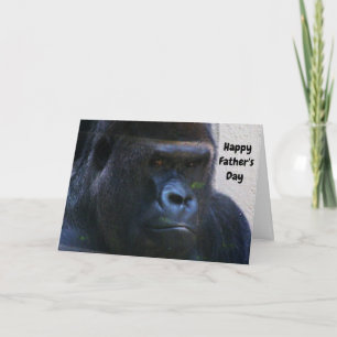 TARJETA DÍA DEL PADRE GRAN GORILA