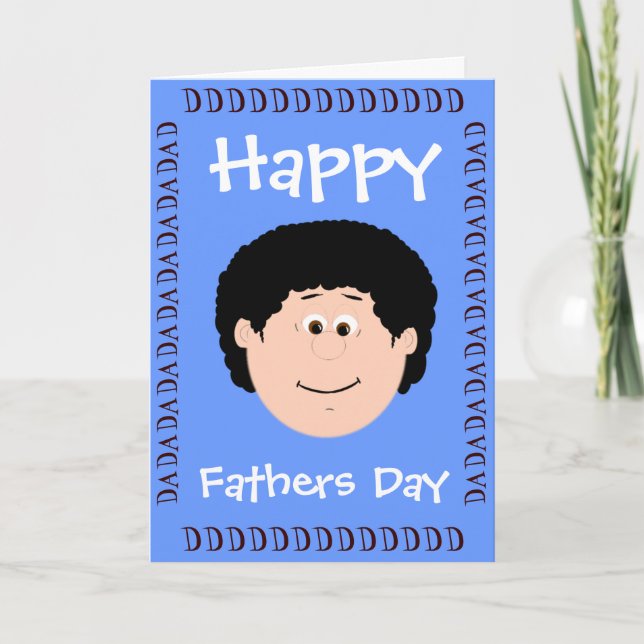 Tarjeta Día del Padre (Hija) (Anverso)