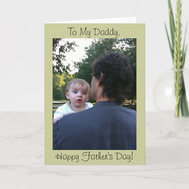 Tarjeta Día del Padre INSERTAR FOTO (Anverso)