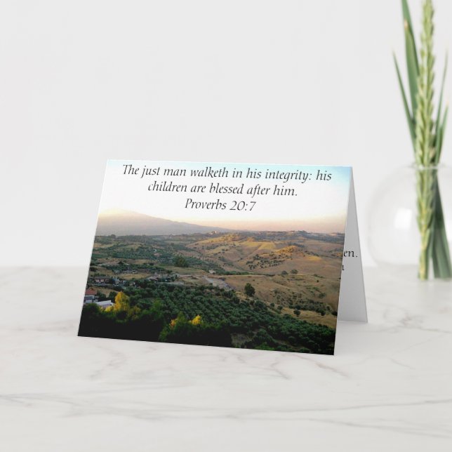 Tarjeta Día del Padre Italia y regalos de escritura (Anverso)
