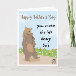 Tarjeta Día del Padre - Lo mejor de Beary