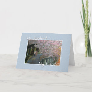 Tarjeta Día del padre mi marido, amigo