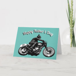 Tarjeta Día del Padre Motociclista