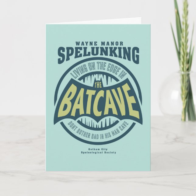 Tarjeta Día del Padre | No molestes a papá en su cueva (Anverso)