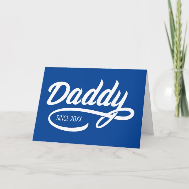 Tarjeta Día del Padre - Papá desde… (Anverso)