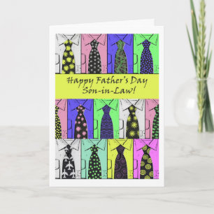 Tarjeta Día del Padre para el Hijo en Derecho, Camisetas y