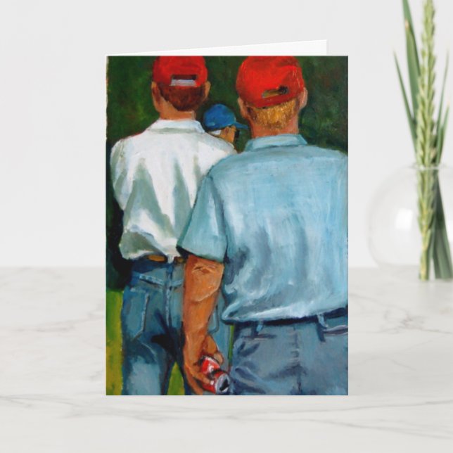 TARJETA DÍA DEL PADRE PARA LA PADRE GRANJERA (Anverso)