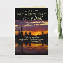 Tarjeta Día del Padre para mi papá, Inspiradora Biblia Ver