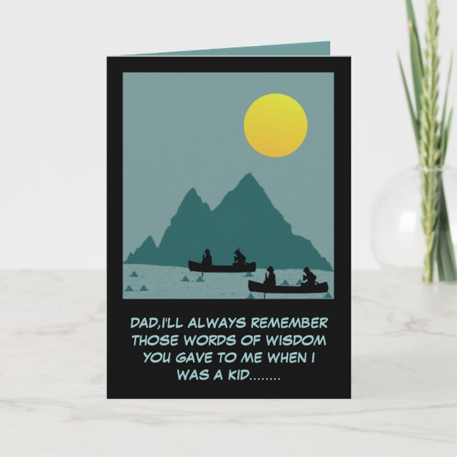 Tarjeta Día del padre políticamente incorrecto (Anverso)